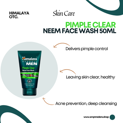PIMPLE CLEAR NEEM FACE WASH 50ML