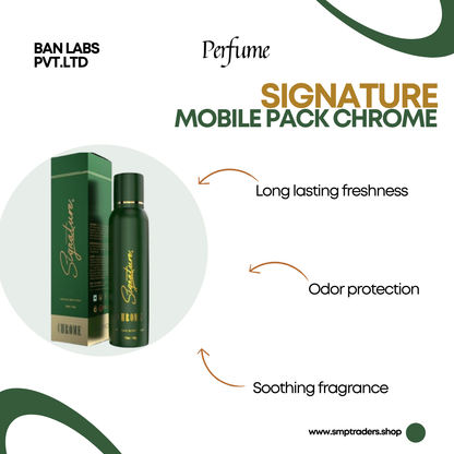 SIGNATURE MOBILE PACK CHROME 25ML