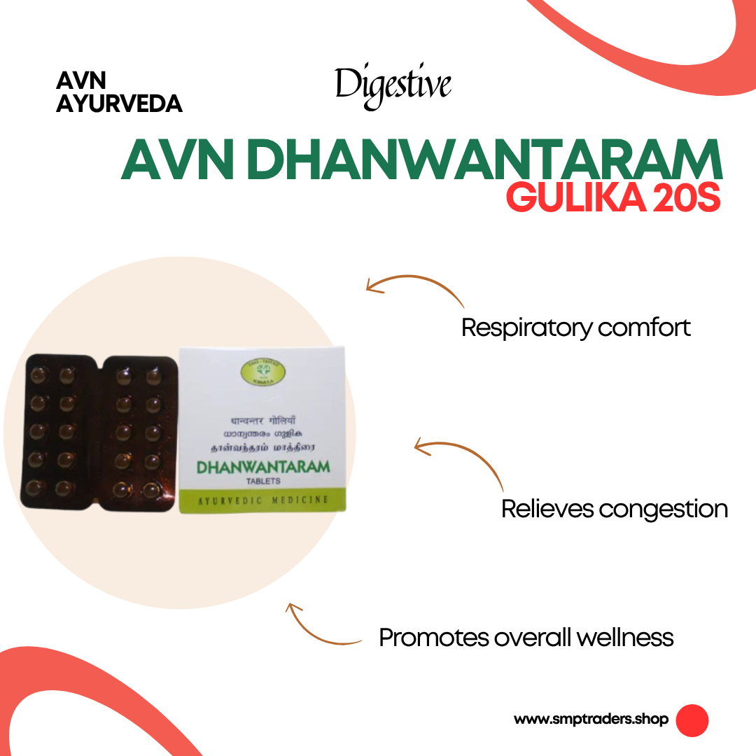 DHANWANTARAM GULIKA 20'S