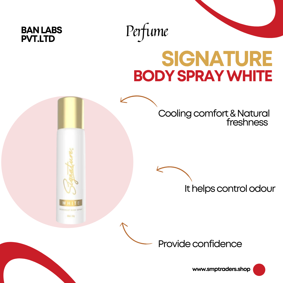 SIGNATURE BODY SPRAY WHITE 70ML