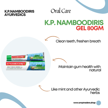 K.P. NAMBOODIRIS GEL 80GM