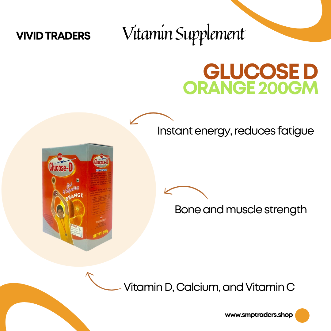 GLUCOSE D ORANGE 200GM