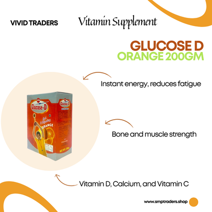 GLUCOSE D ORANGE 200GM
