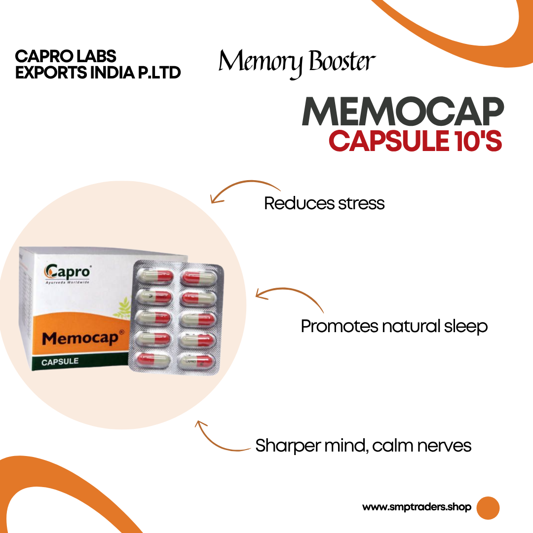 MEMOCAP CAPSULE 10'S