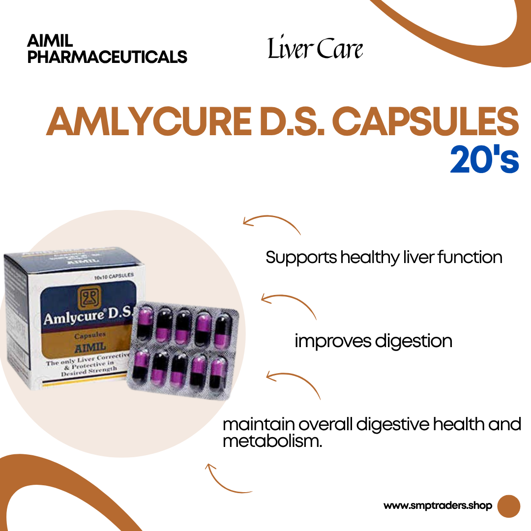 AMLYCURE D.S.CAPSULES 20'S