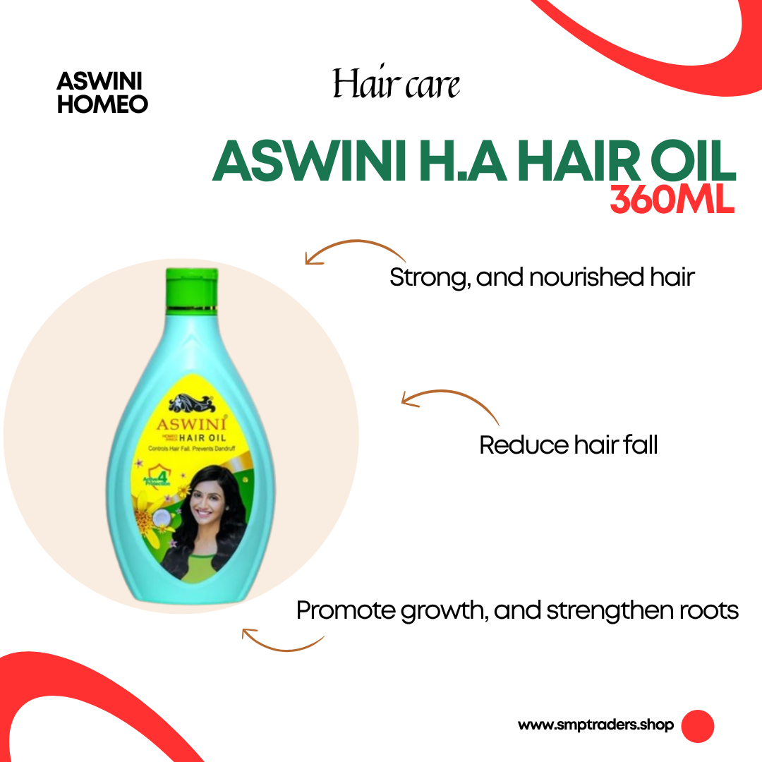 ASWINI H.A HAIR OIL 360ML
