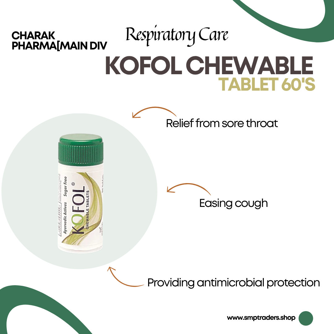 KOFOL CHEWABLE TABLET 60'S