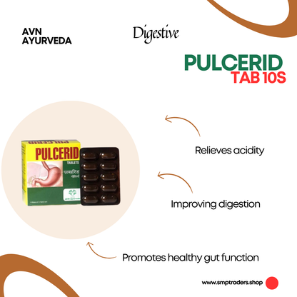 PULCERID TABLET 10'S