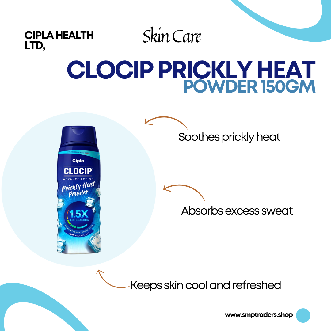 CLOCIP PRICKLY HEAT POWDER 150GM