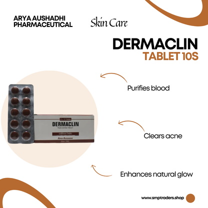 DERMACLIN TAB 10S