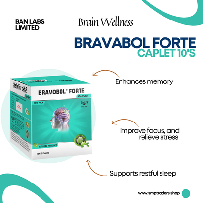 BRAVABOL FORTE CAPLET 10'S