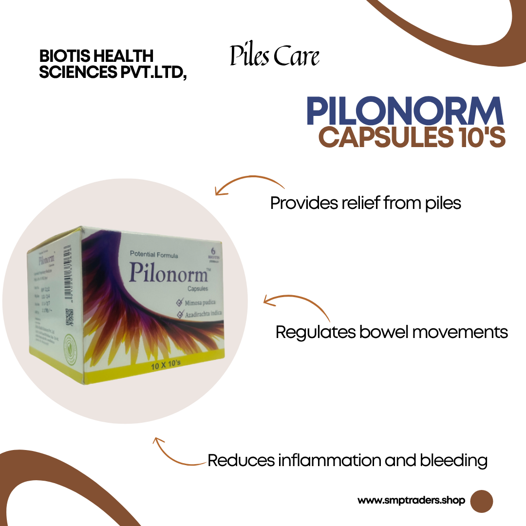 PILONORM CAPSULES 10'S