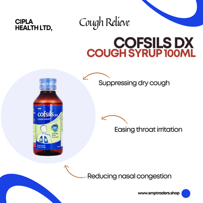 COFSILS DX COUGH SYRUP 100ML
