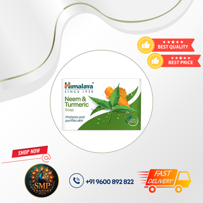 HIMALAYA NEEM & TURMERIC SOAP 125G