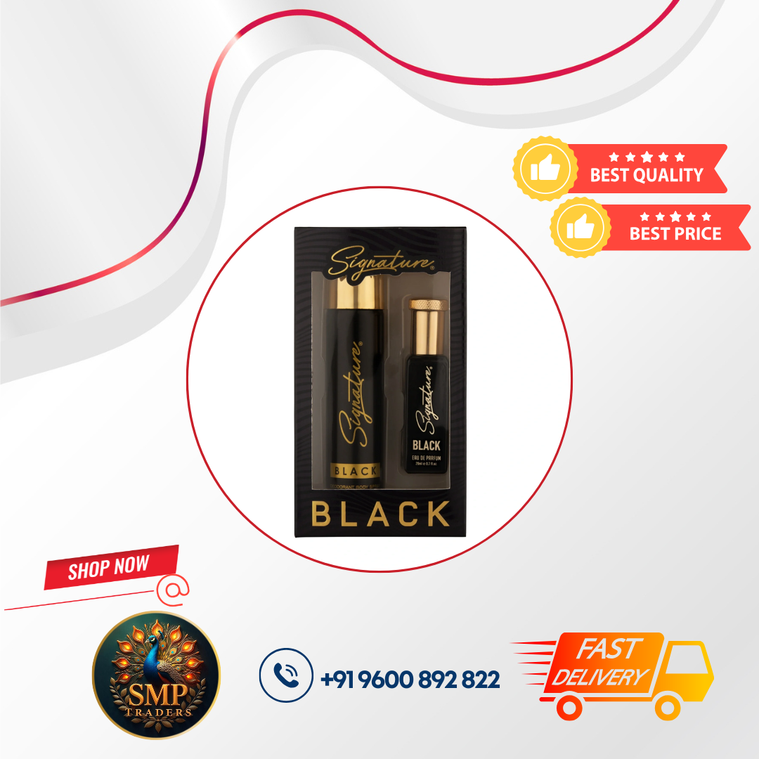 SIGNATURE EDP 20ML+DEO 70ML[BLACK]