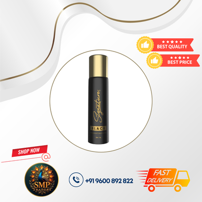 SIGNATURE BODY SPRAY BLACK 70ML