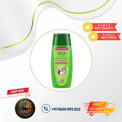 SESA ANTIHAIR FALL SHAMPO 100ML GREEN