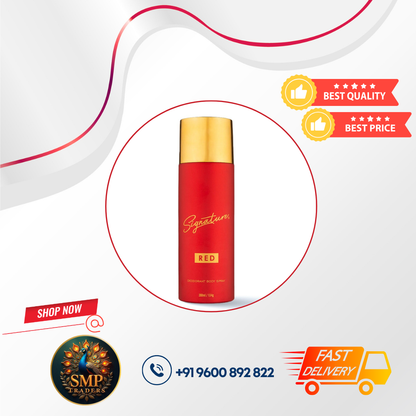 SIGNATURE SPRAY RED 200ML