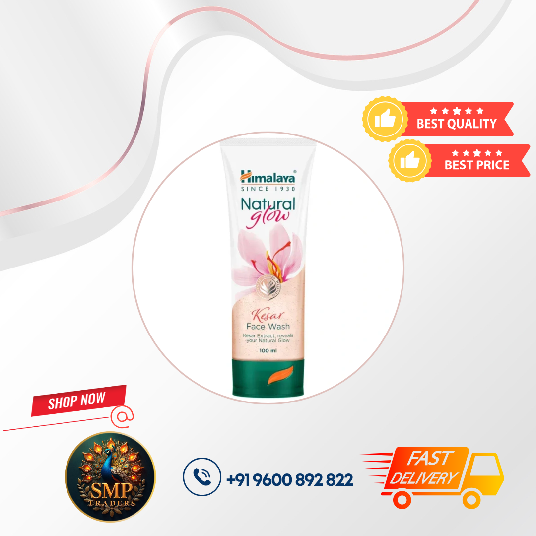 NATURAL GLOW KESAR FACE.WASH 100ML