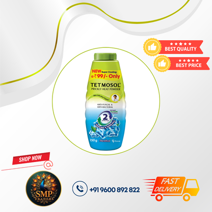 TETMOSOL PRICKLY HEAT POWDER 150GM