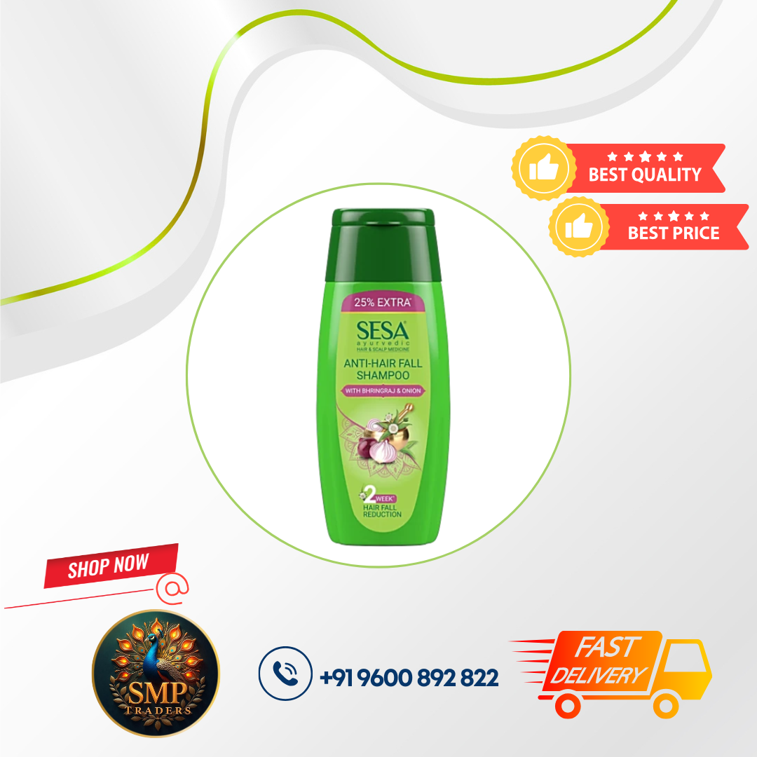 SESA ANTIHAIR FALL SHAMPOO 200ML GREEN