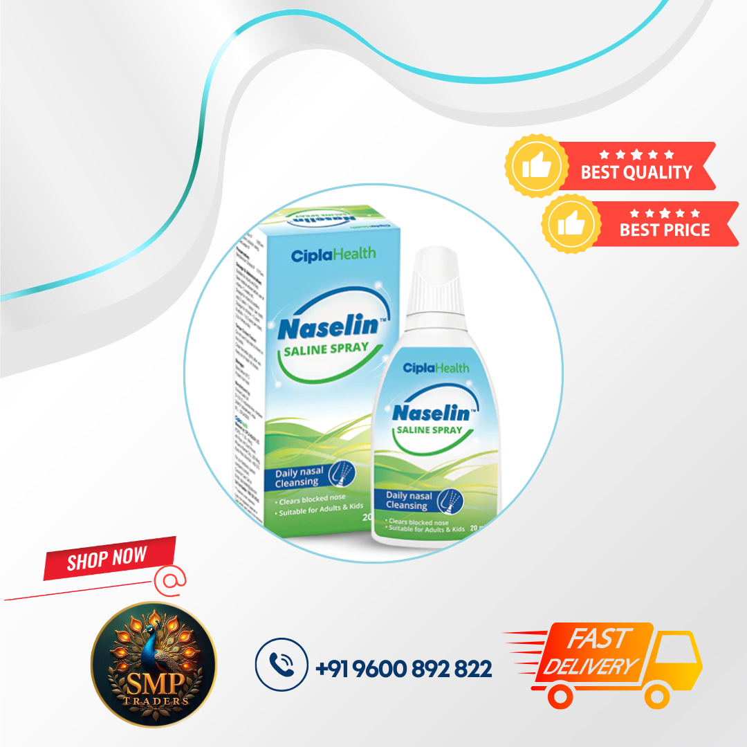 NASELINE SALINE NASAL SPRAY 20ML