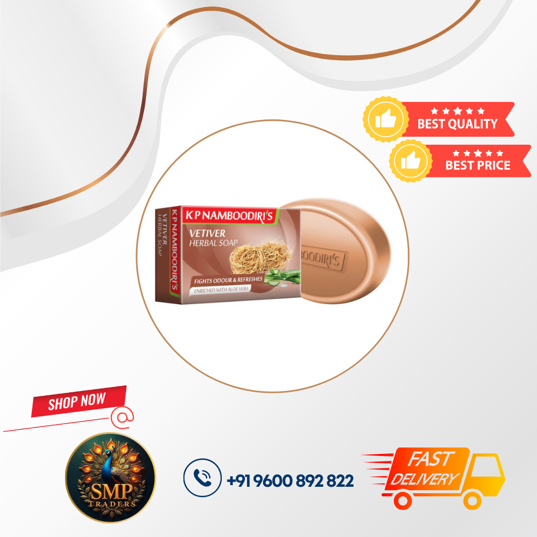 K.P.NAMBOODIRIS SOAP VETIVER 75gm