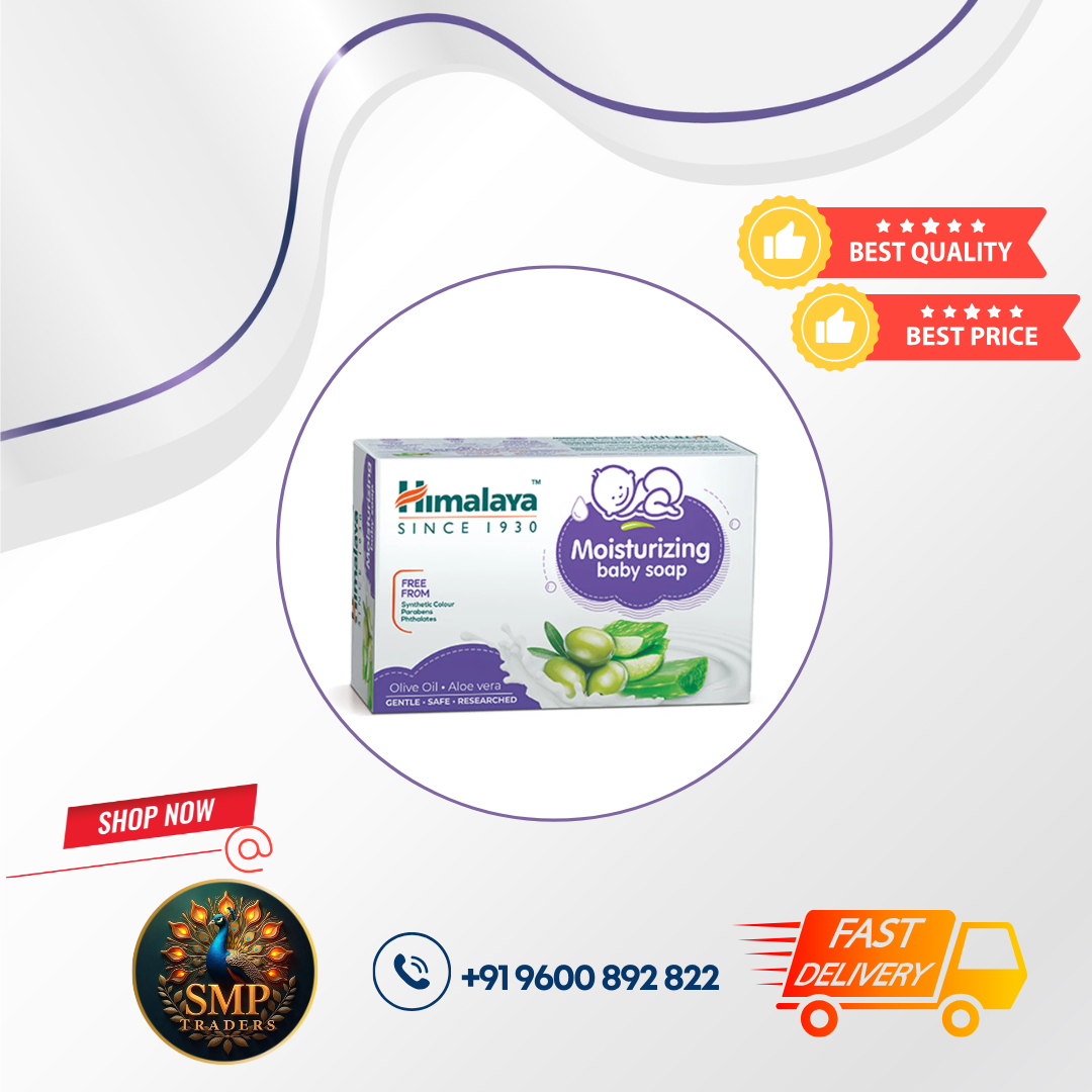BABY SOAP EXTRA MOIST 125GM [ALOE OLIVE MILK]
