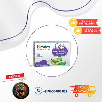 BABY SOAP EXTRA MOIST 125GM [ALOE OLIVE MILK]