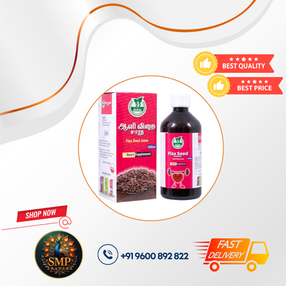FLAX SEED JUICE 500 ml (Alividhai Juice)
