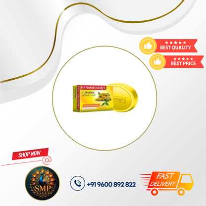 K.P.NAMBOODIRIS TURMERIC SOAP 75GM