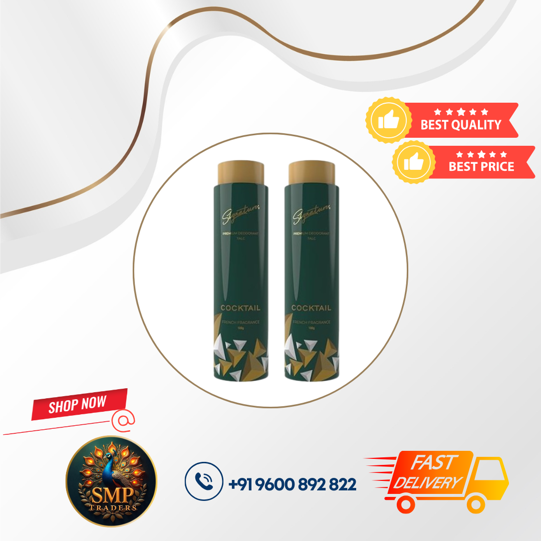 SIGNATURE DEO TALC COCKTAIL 100GM