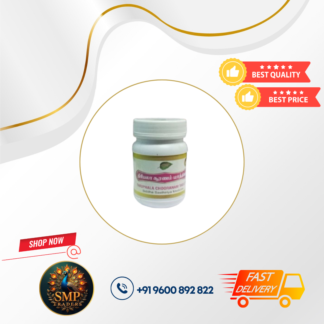THIRIPHALA CHOORANAM TABLET 100'S