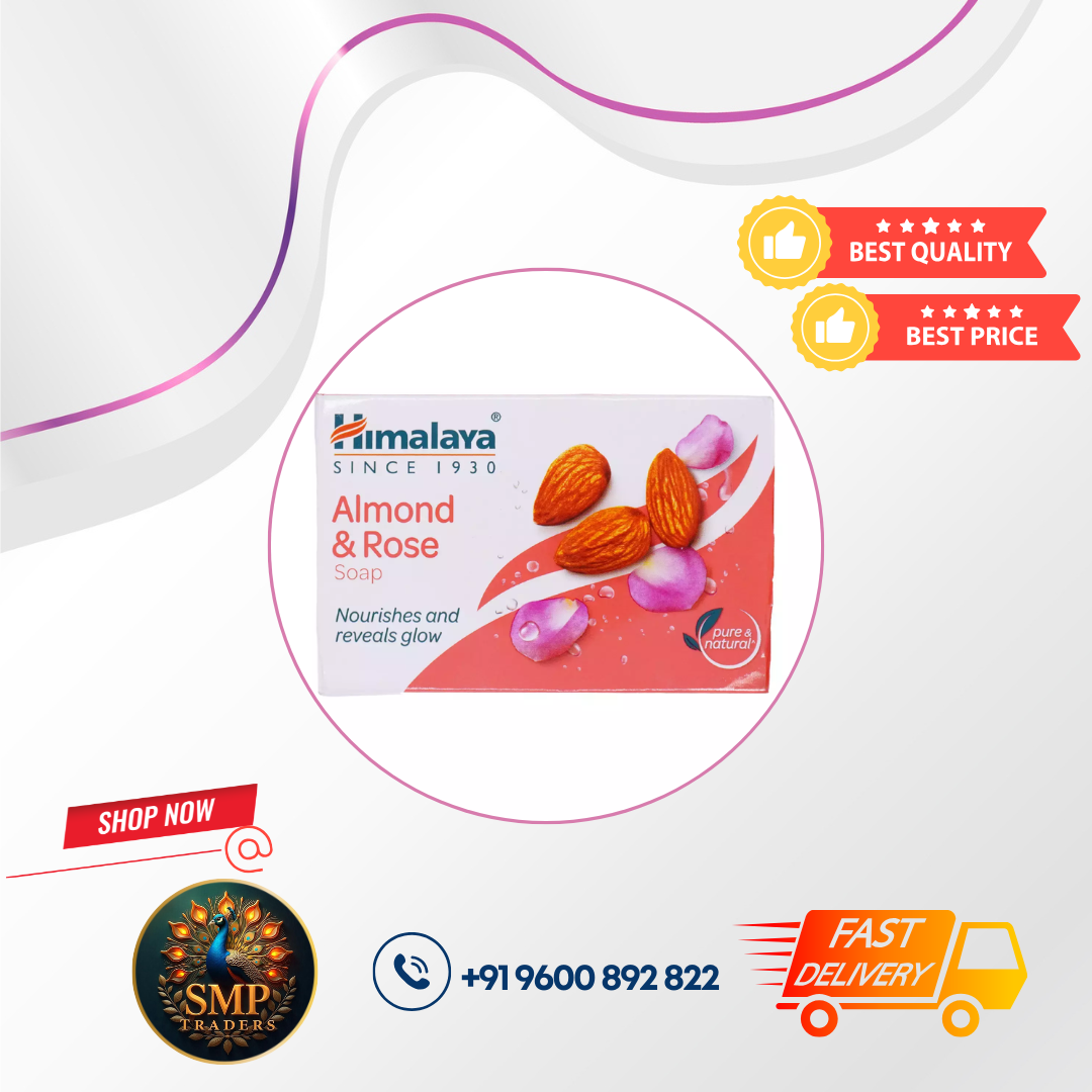 HIMALAYA ALMOND & ROSE SOAP 125GM