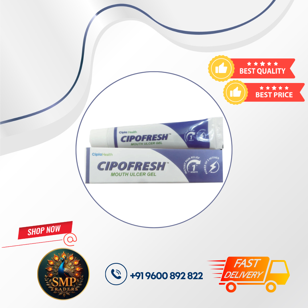 CIPOFRESH MOUTH ULCER GEL 12GM