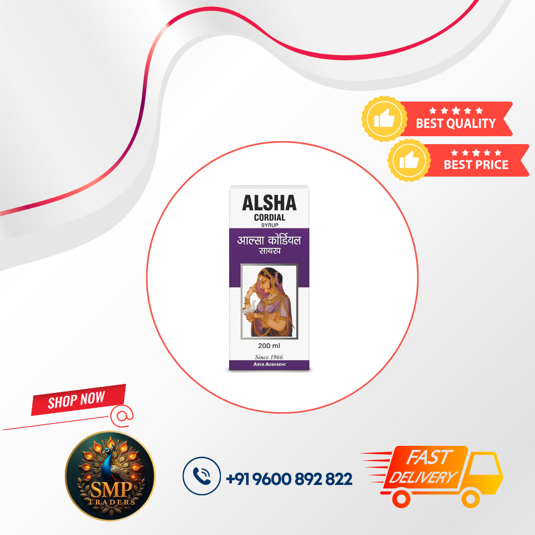 ALSHA CORDIAL SYRUP 200ML