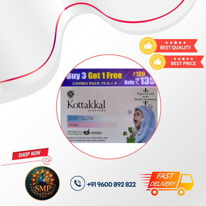 KOTT AYUR BABY GLOW SOAP 75*3+1
