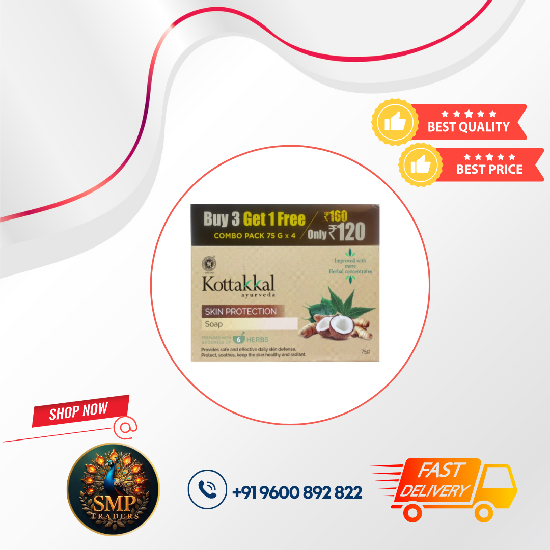 KOTTAKKAL SKIN PROTECTION SOAP [3+1]