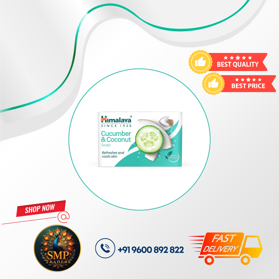 HIMALAYA CUCUMBER & COCONUT SOAP 75GM